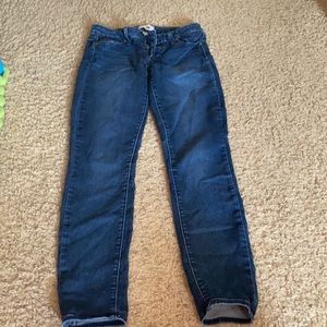 Dark Paige skinny jeans size 27